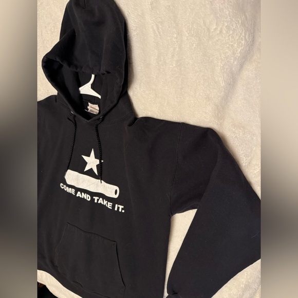Hanes “Come And Take It” Hoodie Medium - Picture 4 of 6